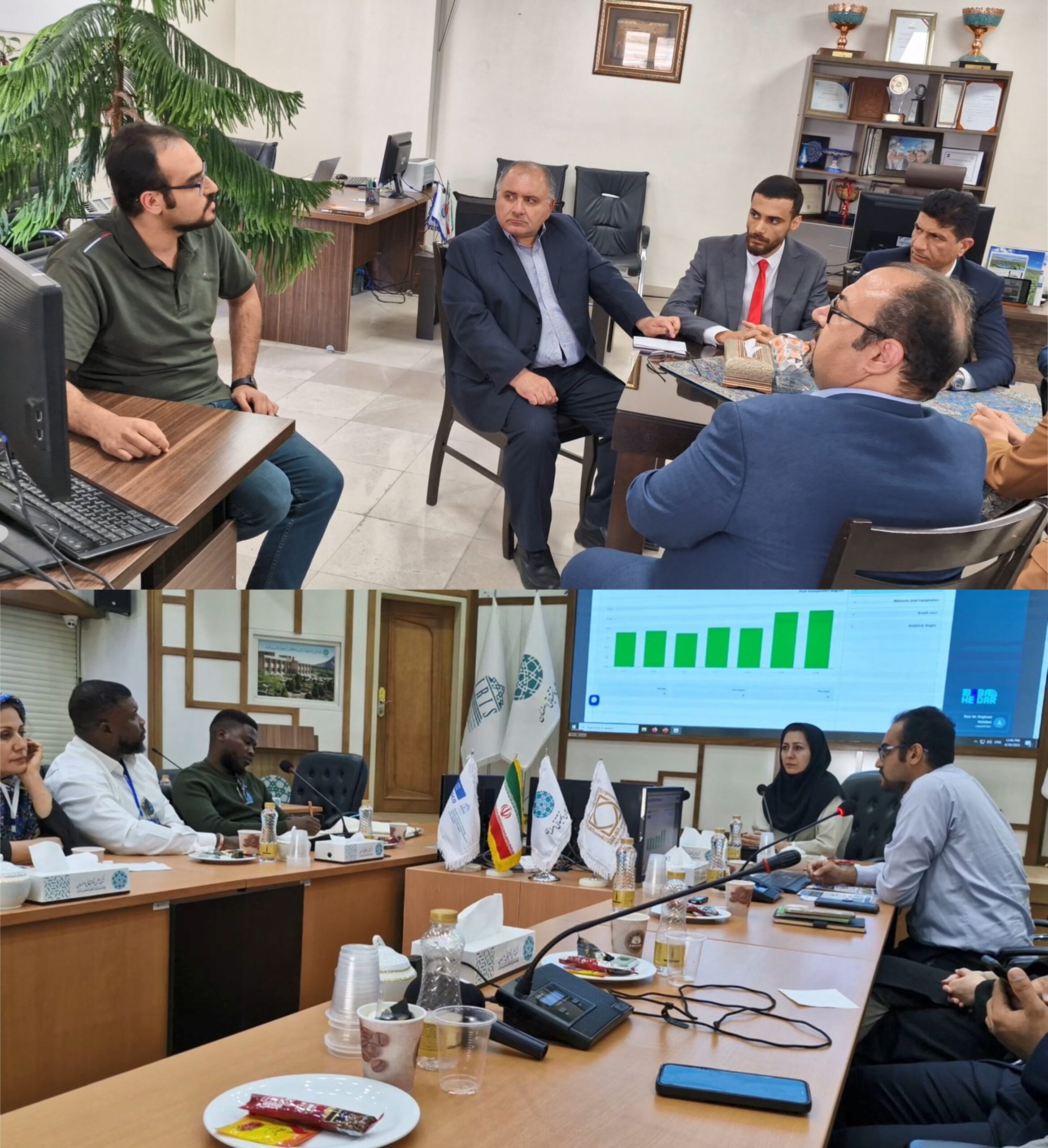 توسعه همکاری‌های اقتصادی فرامرزی، در نشست‎‌های بین‌المللی شرکت پایدارکشت هوش خاورمیانه