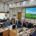 ارائه سامانه هوشمند آبیاری در حضور وزیر جهاد کشاورزی در شهرک علمی و تحقیقاتی اصفهان
