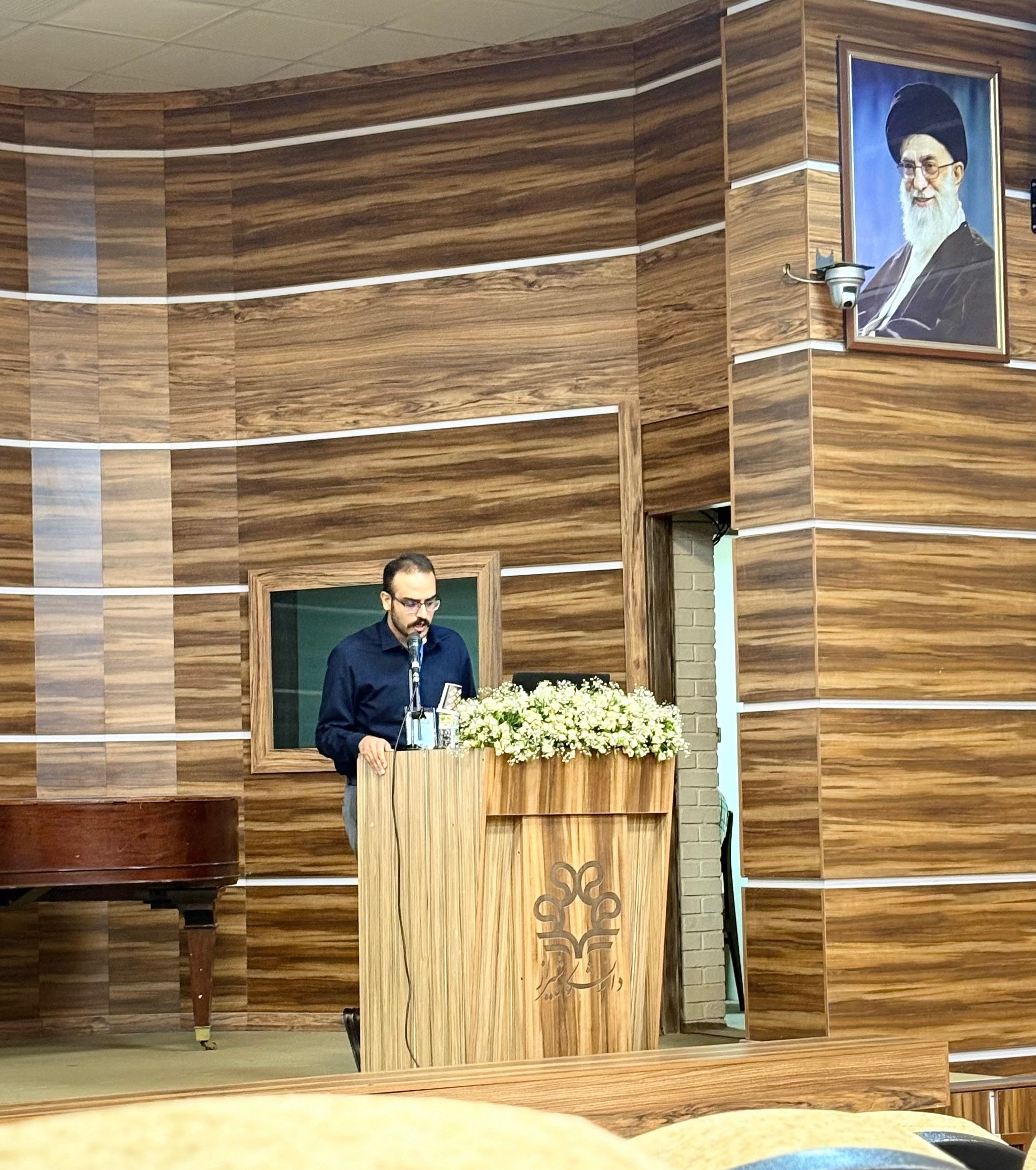 سخنرانی «پایدار کشت هوش خاورمیانه» در نخستین کنگره ملی هوش مصنوعی در کشاورزی، منابع طبیعی و محیط‌زیست
