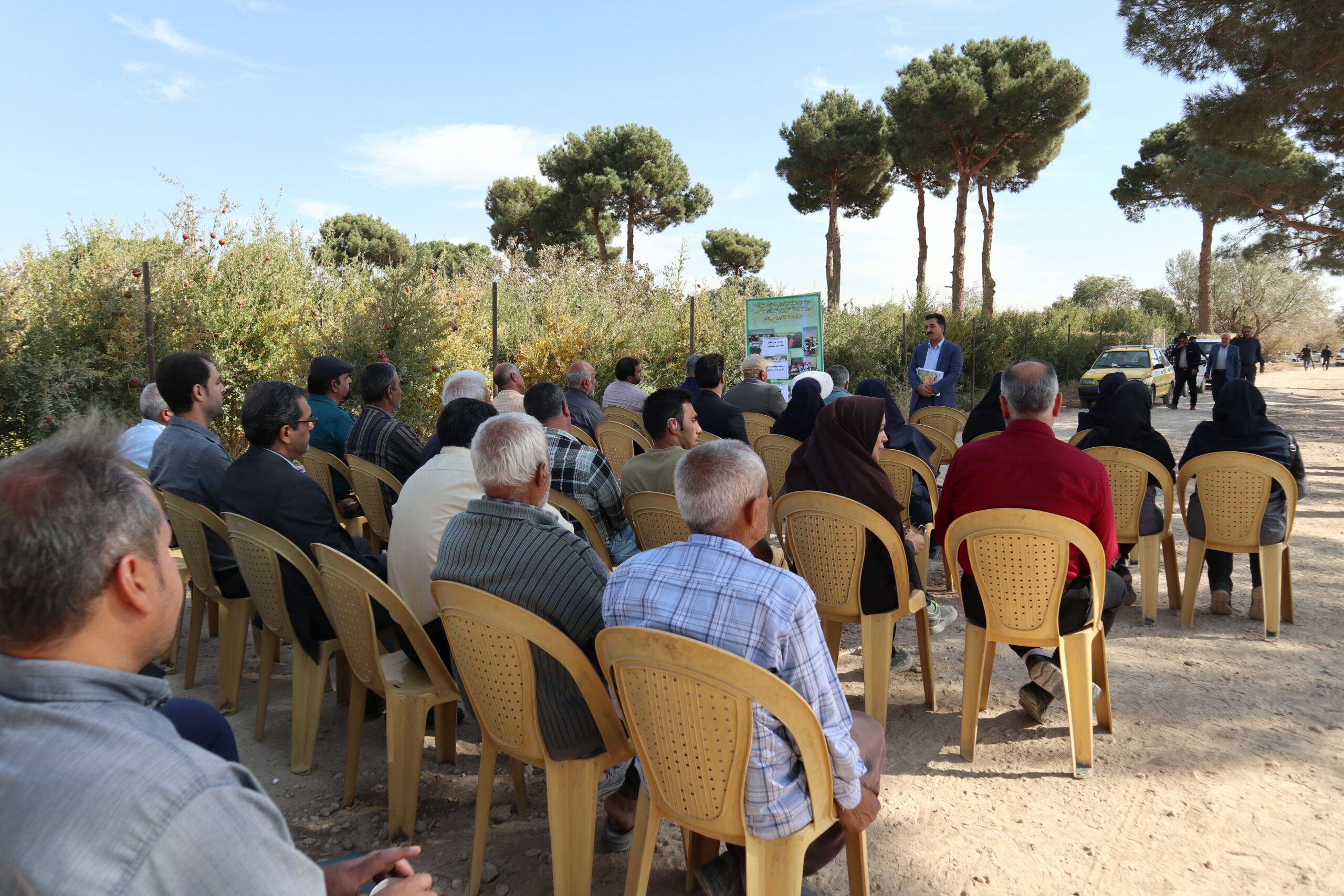 برگزاری روز مزرعه با سازمان تحقیقات، آموزش و ترویج کشاورزی در استان اصفهان مزرعه محمودآباد